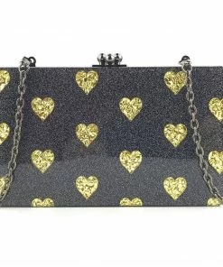 Lola And The Boys Handbags Acrylic Clutch | Purse