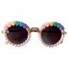 Lola + The Boys Beaded Pearl Sunglasses