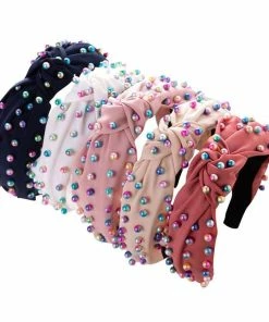 Lola + The Boys Candy Pearl Knot Headband
