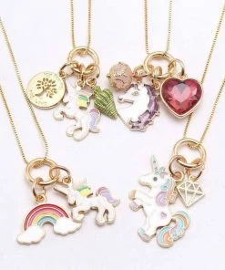 Lola + The Boys Charm Necklace Jewelry