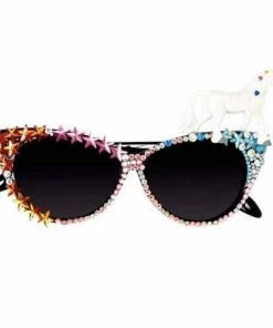 Lola + The Boys Crystal Cat Eye Unicorn Sunnies Girls