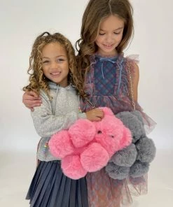 Lola + The Boys Fuzzy Bear Purse New Arrivals