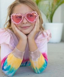 Lola + The Boys Girls Iโm A Star Crystal Sunglasses