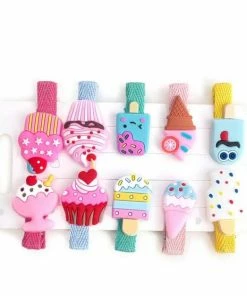 Lola + The Boys Girls Ice Cream Hair Clips