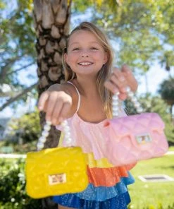 Lola + The Boys Girls Mini Coco Pearl Purse