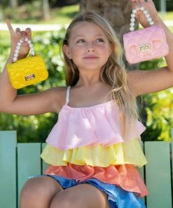 Lola + The Boys Girls Mini Coco Pearl Purse