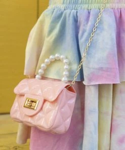 Lola + The Boys Girls Mini Coco Pearl Purse