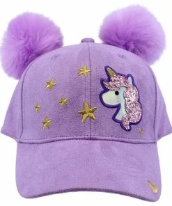 Charm It! Purple Charm It Unicorn Hat! Girls