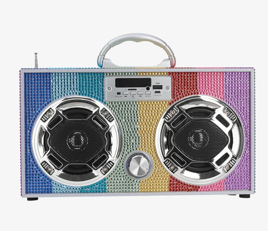 Deals π Trend Tech π§ Girls Rainbow Mini Boombox π 3 Trend Tech Girls Rainbow Mini Boombox