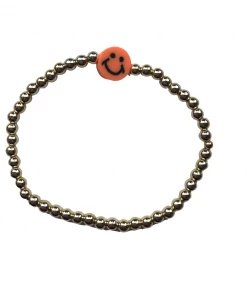 Cheap ๐งจ Lola + The Boys Jewelry Smiley Gold Bracelets ๐ 11 Lola + The Boys Jewelry Smiley Gold Bracelets