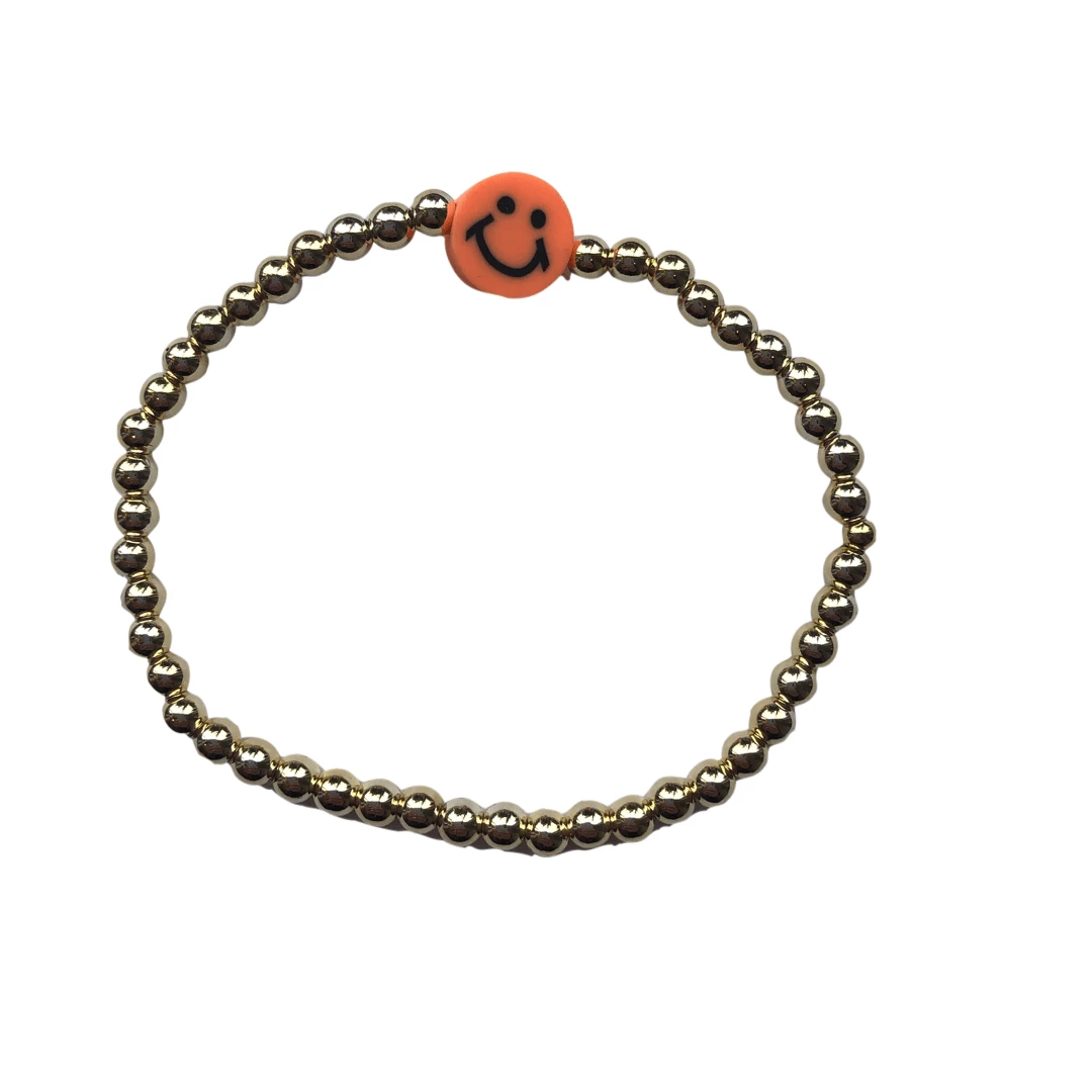 Cheap ๐งจ Lola + The Boys Jewelry Smiley Gold Bracelets ๐ 5 Lola + The Boys Jewelry Smiley Gold Bracelets