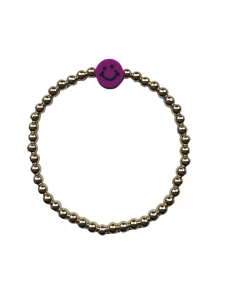 Cheap ๐งจ Lola + The Boys Jewelry Smiley Gold Bracelets ๐ 13 Lola + The Boys Jewelry Smiley Gold Bracelets