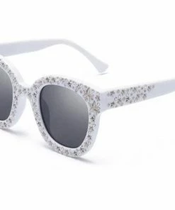Lola + The Boys Star Crystal Sunglasses