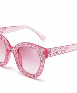 Lola + The Boys Star Crystal Sunglasses