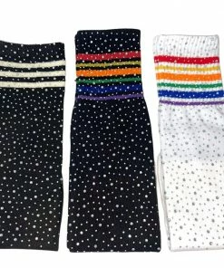 Lola + The Boys Super Fun Crystal Socks