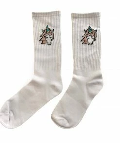 Lola & The Boys Girls Unicorn Socks