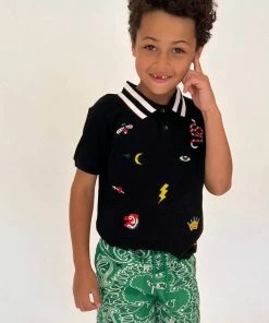 Promo ⭐ Lola + The Boys Bandana Print Swim Short 😀 9 Lola + The Boys Bandana Print Swim Short