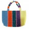 Lola + The Boys Girls Beaded Rainbow Purse