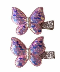 Lola + The Boys Butterfly Hair Clip (Pack Of 2) New Arrivals