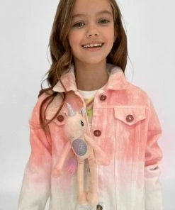 Lola & The Boys 3D Unicorn Bestie Denim Jacket