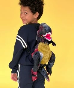Lola + The Boys Dino Plush Backpacks
