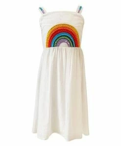 Discount ๐ Lola + The Boys ๐ง Girls Crystal Rainbow Sun ๐ Dress ๐ 13 Lola + The Boys Girls Crystal Rainbow Sun Dress