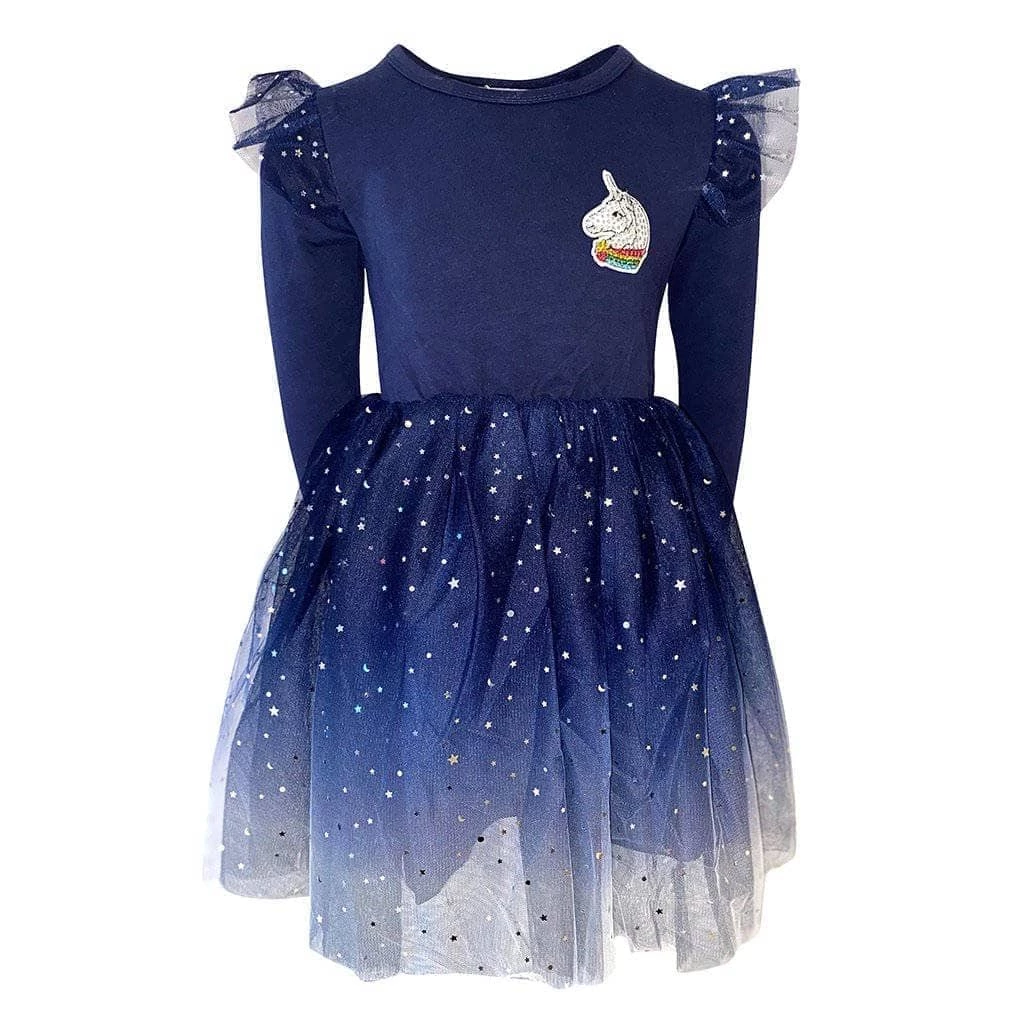 Best Pirce π Lola + The Boys π§ Girls Unicorn Stardust Tutu π Dress π 4 Lola + The Boys Girls Unicorn Stardust Tutu Dress