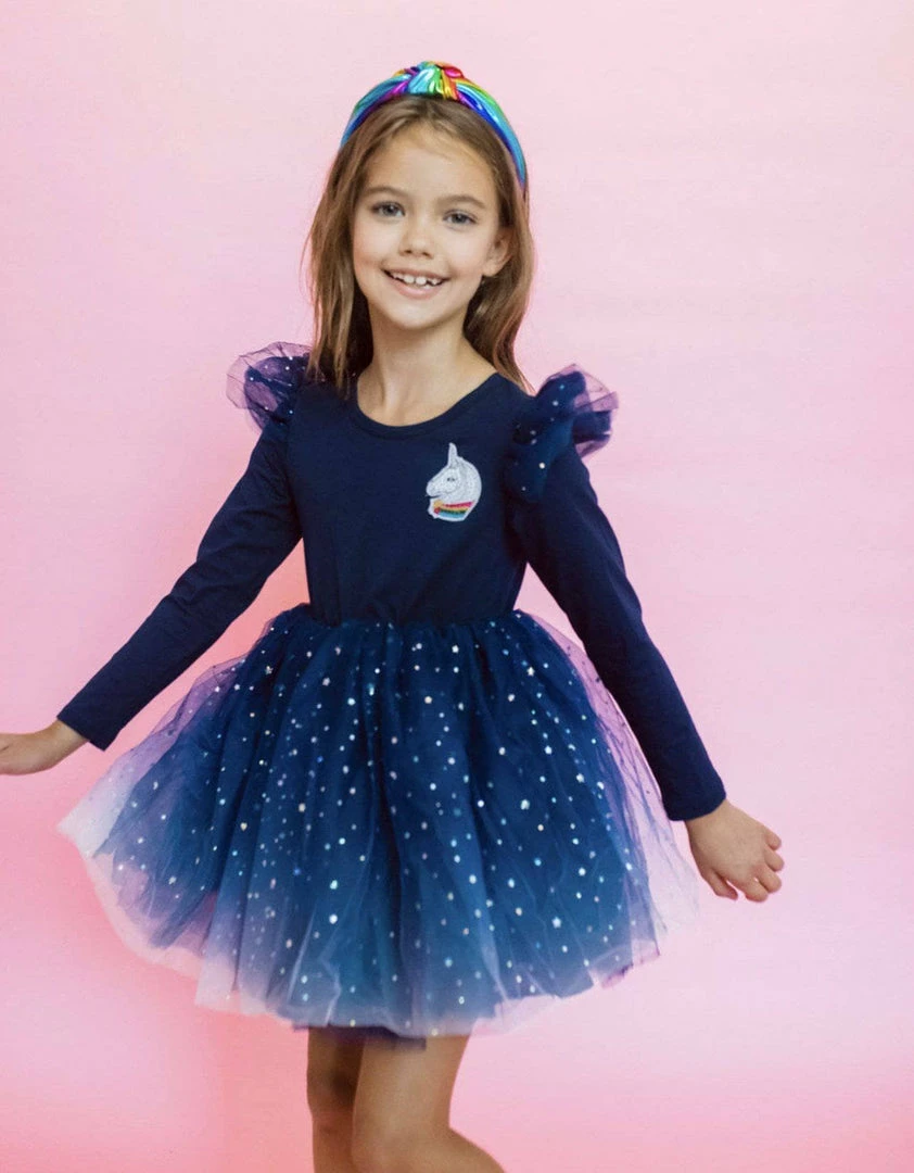 Best Pirce π Lola + The Boys π§ Girls Unicorn Stardust Tutu π Dress π 6 Lola + The Boys Girls Unicorn Stardust Tutu Dress