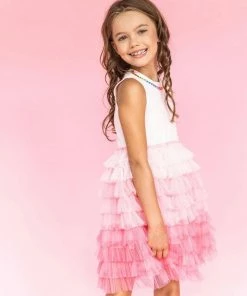 Lola + The Boys New Arrivals Ombre Jewel Dress