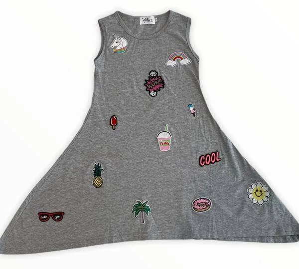 Best Pirce ๐ Lola + The Boys New Arrivals Patch T ๐ Shirt ๐ Dress ๐ 5 Lola + The Boys New Arrivals Patch T Shirt Dress