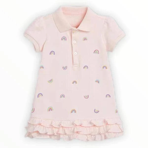 Budget 🔥 Lola + The Boys Rainbow Ruffle Dream 👗 Dress 👧 Girls 🥰 6 Lola + The Boys Rainbow Ruffle Dream Dress Girls