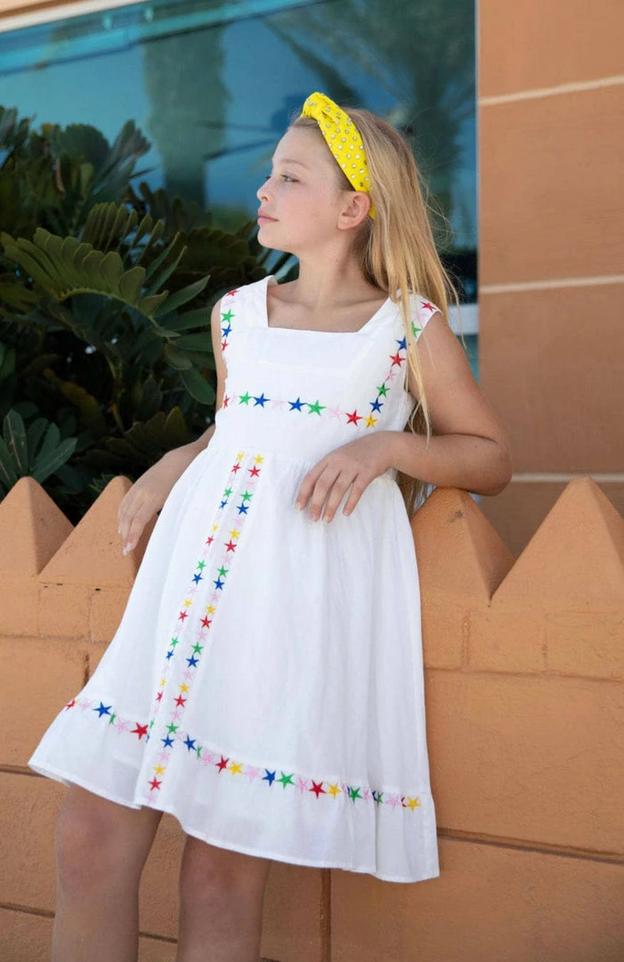 Buy ๐ Lola + The Boys Rainbow Stars Day ๐ Dress ๐ 4 Lola + The Boys Rainbow Stars Day Dress