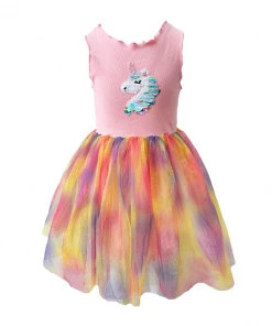 Lola And The Boys Girls Sparkle Ombre Unicorn Tutu
