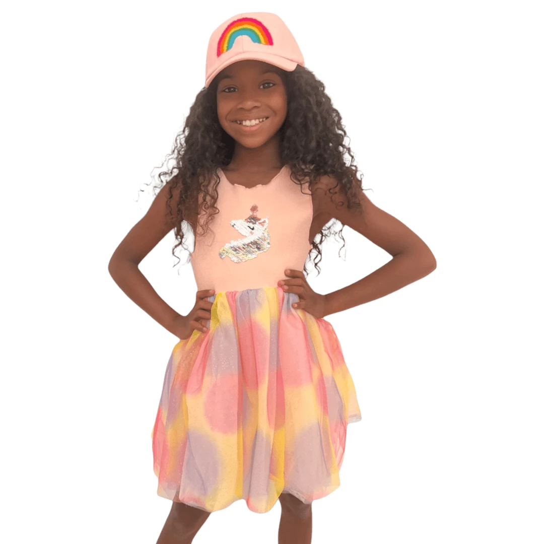 Hot Sale ๐ Lola And The Boys ๐ง Girls Sparkle Ombre Unicorn Tutu โญ 6 Lola And The Boys Girls Sparkle Ombre Unicorn Tutu