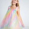 Best Sale ๐ฏ Lola + The Boys ๐ง Girls Ombrรฉ Rainbow Tulle ๐ Dress ๐ 2 Lola + The Boys Girls Ombrรฉ Rainbow Tulle Dress