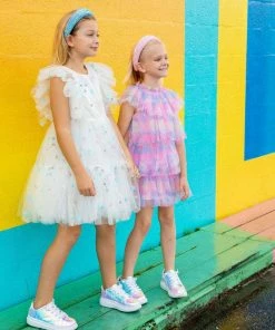 Lola + The Boys Shooting Star Tulle Dress New Arrivals
