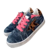 Budget β€οΈ Lola + The Boys Neon Denim Star π Sneaker π 2 Lola + The Boys Neon Denim Star Sneaker