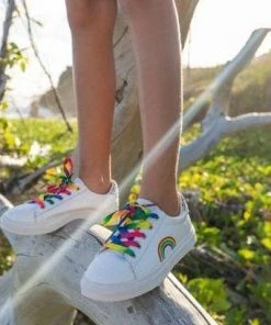 Cheap ❤️ Lola + The Boys 👧 Girls Over The Rainbow 👟 Sneakers 🛒 13 Lola + The Boys Girls Over The Rainbow Sneakers