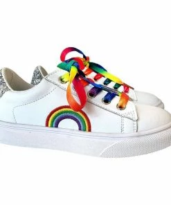 Cheap ❤️ Lola + The Boys 👧 Girls Over The Rainbow 👟 Sneakers 🛒 12 Lola + The Boys Girls Over The Rainbow Sneakers