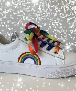 Cheap ❤️ Lola + The Boys 👧 Girls Over The Rainbow 👟 Sneakers 🛒 14 Lola + The Boys Girls Over The Rainbow Sneakers