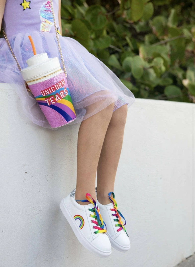 Cheap ❤️ Lola + The Boys 👧 Girls Over The Rainbow 👟 Sneakers 🛒 4 Lola + The Boys Girls Over The Rainbow Sneakers