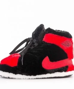 Lola + The Boys Red Comfy Slippers Girls