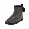 Lola + The Boys Girls Shimmer Crystal Booties