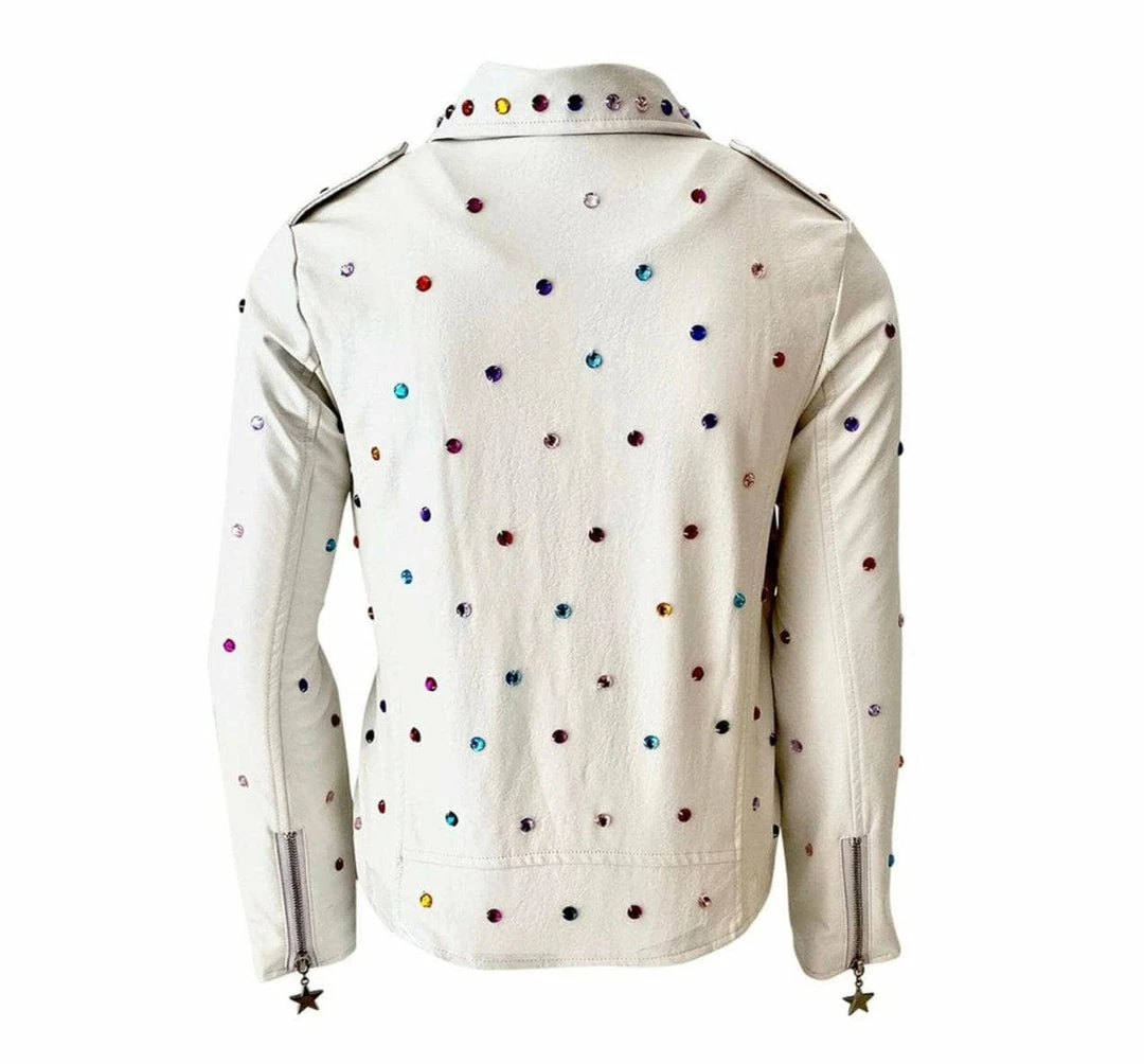 Wholesale โค๏ธ Lola + The Boys Gem Vegan Moto Jacket ๐ง Girls ๐ 9 Lola + The Boys Gem Vegan Moto Jacket Girls