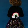 Lola + The Boys Rainbow Clouds Cords Hoodie