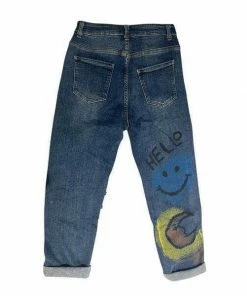 Lola + The Boys Happy Rainbow Crystal Jeans New Arrivals