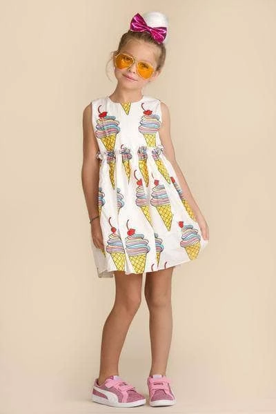 Discount 🎁 Lola & The Boys Ice Cream Dream 👗 Dress 😍 5 Lola & The Boys Ice Cream Dream Dress