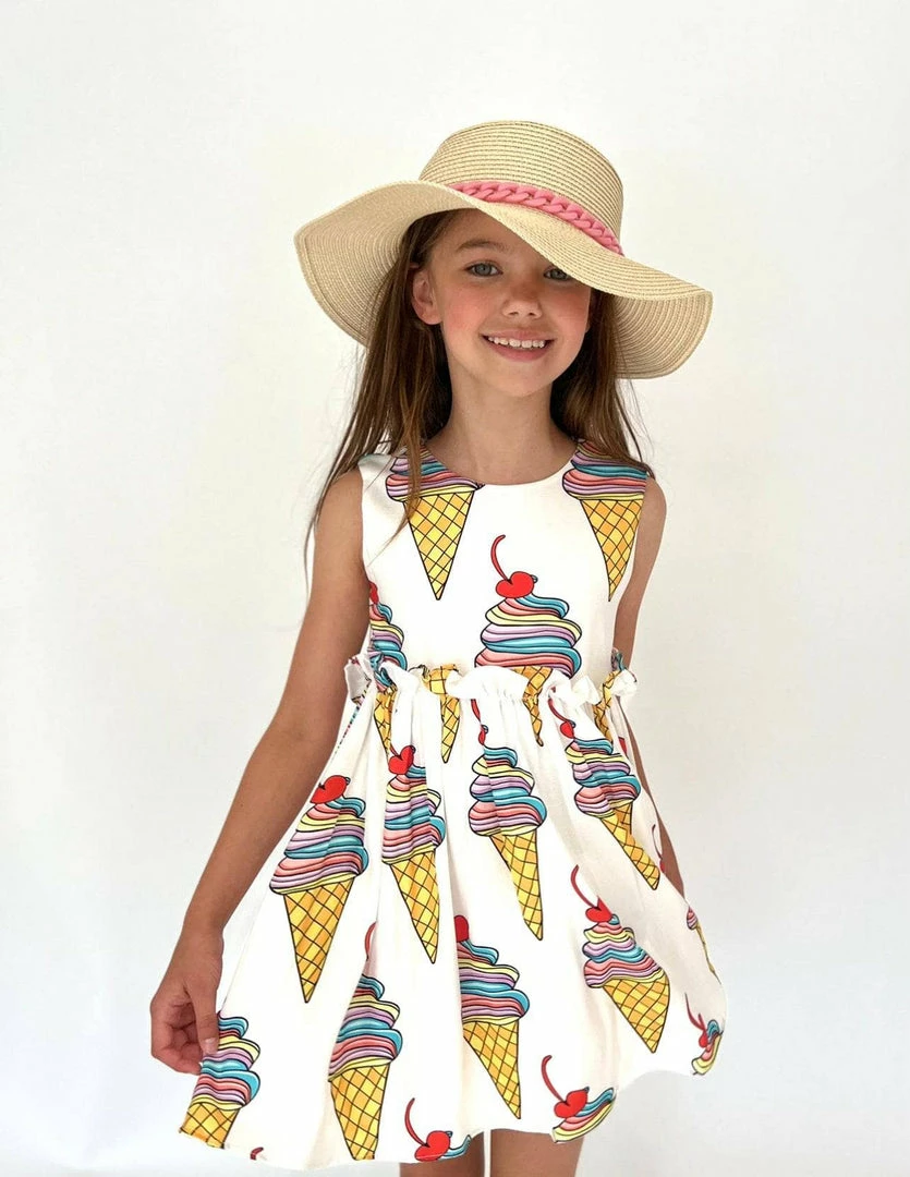 Discount 🎁 Lola & The Boys Ice Cream Dream 👗 Dress 😍 3 Lola & The Boys Ice Cream Dream Dress