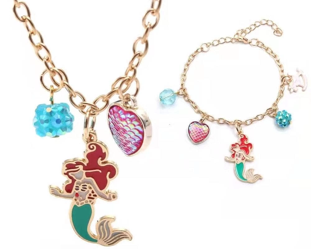 Flash Sale ๐ Lola + The Boys New Arrivals Mermaid Charm Bracelet Necklace Set โ๏ธ 3 Lola + The Boys New Arrivals Mermaid Charm Bracelet Necklace Set