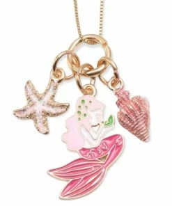 Lola + The Boys Mermaid Treasure Necklace